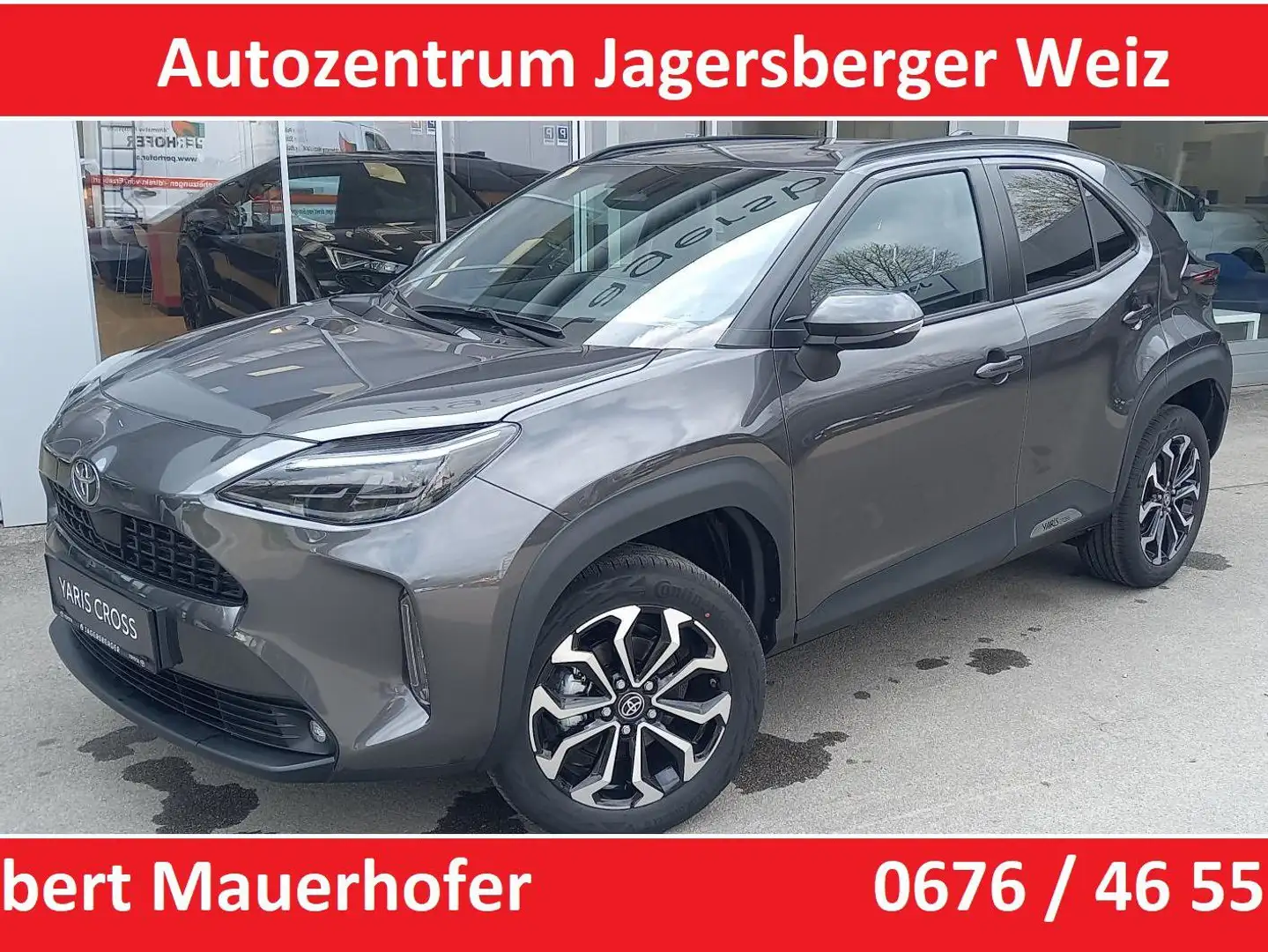 Toyota Yaris Cross 1,5 ALLRAD Automatik ***2,99% Zins-AKTION*** Grau - 1