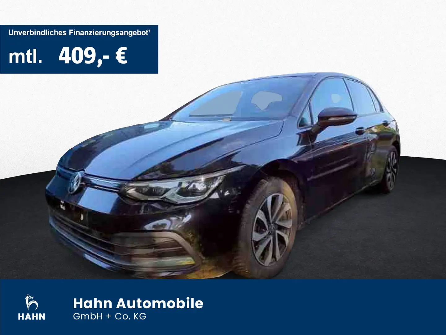 Volkswagen Golf VIII 2.0TDI DSG Active Matrix Navi AHK Pano Schwarz - 1