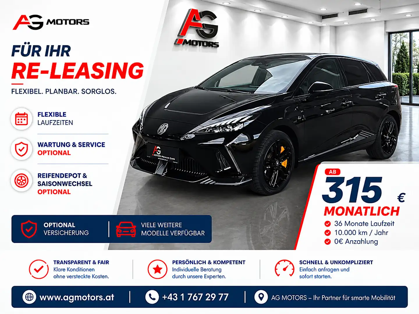 MG MG4 EV 64 kWh XPower Schwarz - 1