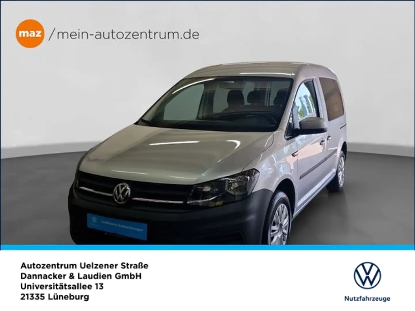 Volkswagen Caddy 1.2 TSI Comp. Audio PDC Klima Sitzheizung Silber - 1