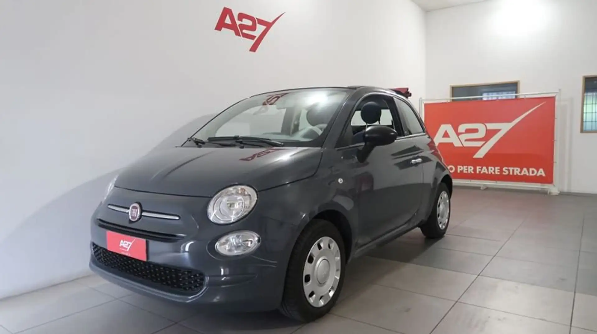 Fiat 500C 1.0 Hybrid Cult #SENSORI DI PARCHEGGIO# Grigio - 1