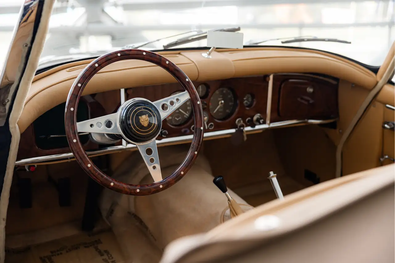 Jaguar XK 150 Roadster 3.4 | OTS | Blue over Tan |, foto 12