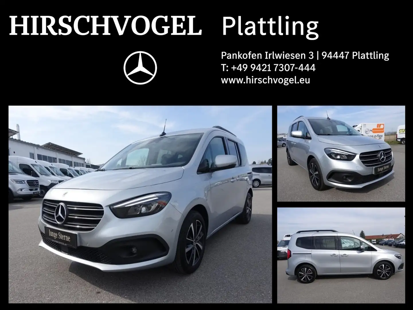 Mercedes-Benz T-Class T 180 d Progressive Edition MBUX+7G+Kamera Argent - 1