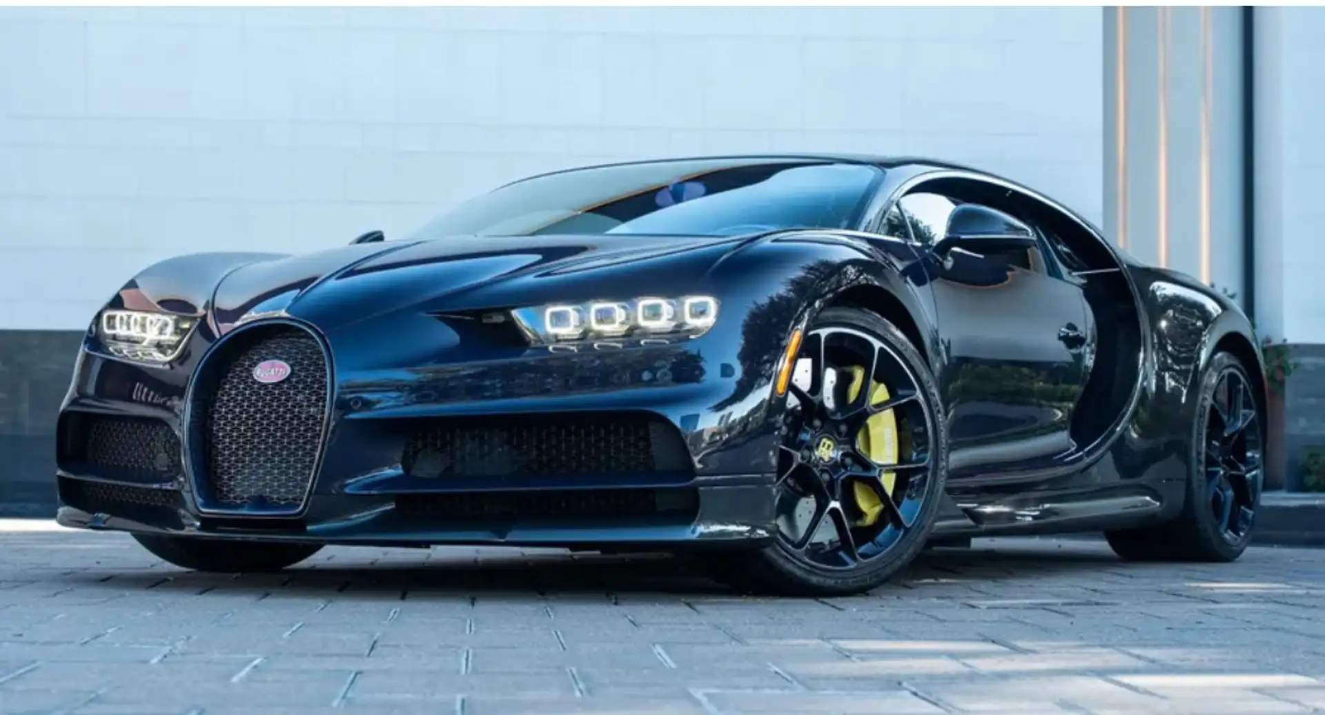 Bugatti Chiron Bugatti Chiron Niebieski - 1