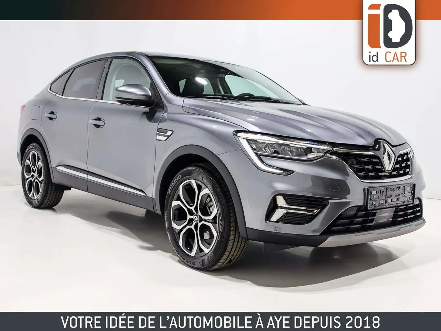 Renault Arkana 1.6 E-TECH 145 EDC SEMI CUIR ACC CAMERA JA18 Gris - 1