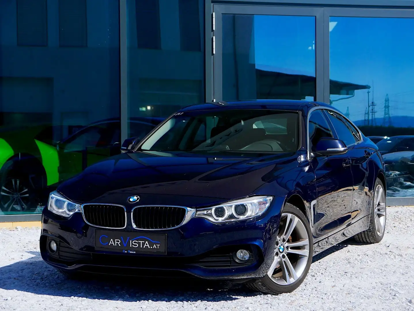 BMW 420 Gran Coupe Aut. Bleu - 2