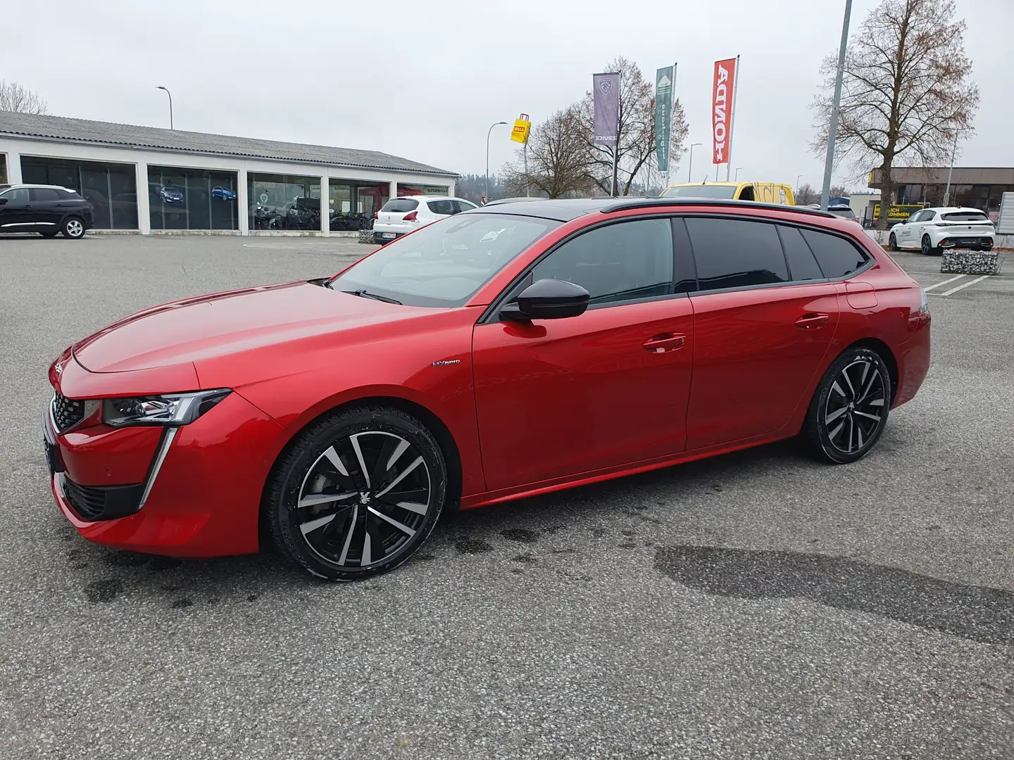 Peugeot 508 SW Hybrid 225 PHEV e-EAT8 GT Pack Aut. Rot - 2