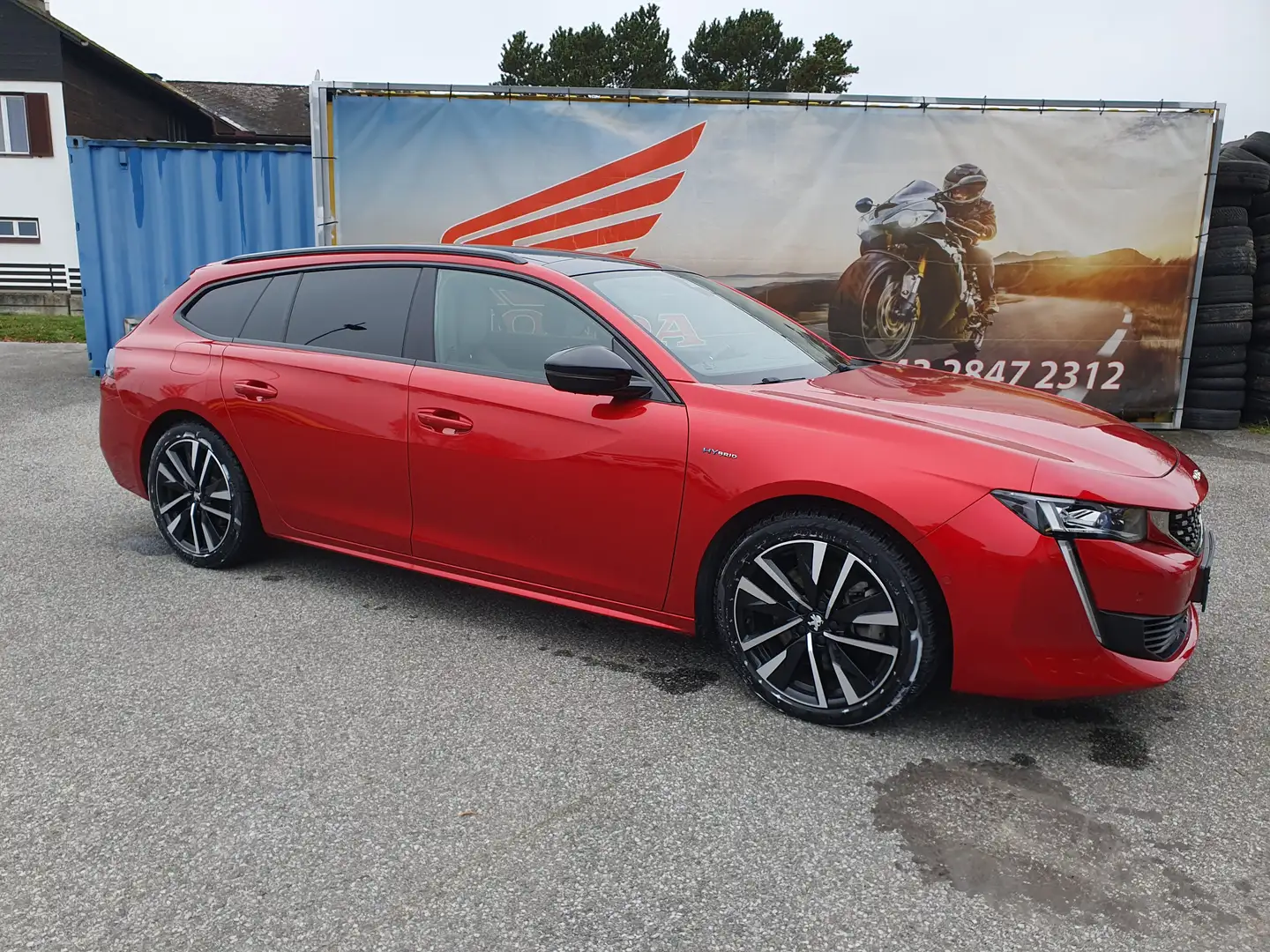Peugeot 508 SW Hybrid 225 PHEV e-EAT8 GT Pack Aut. Rojo - 1