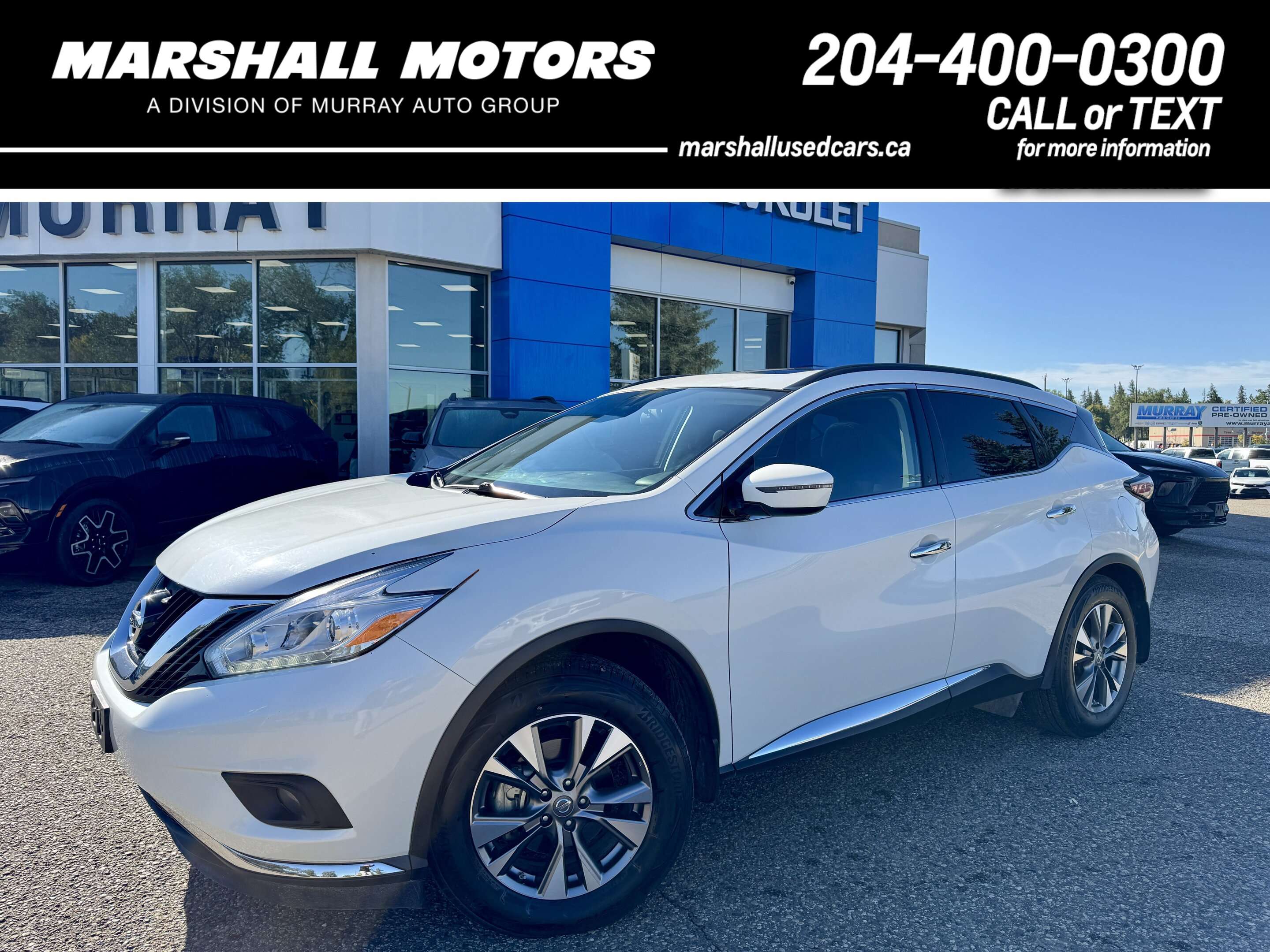2017 Nissan Murano *Local Trade* No Accidents* SV Trim* Cloth* V6 Eng - Image 1