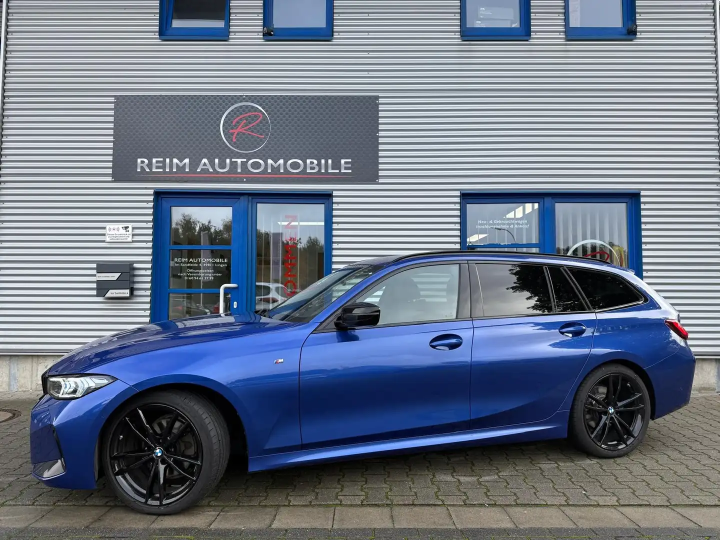 BMW 320 d xDrive Touring "M Sport" AUTOMATIK *APPLE CAR*K Bleu - 2