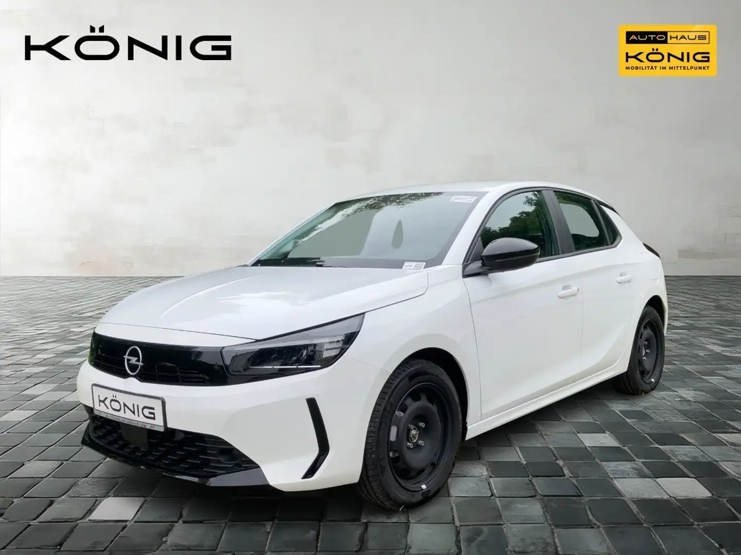 Opel Corsa Edition 1.2 AUTOMATIK Weiß - 1