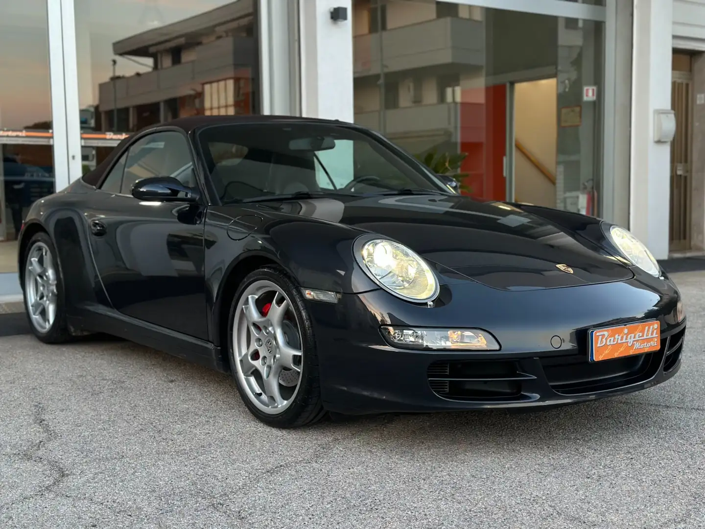 Porsche 911 997 Carrera 4S Cabriolet Bleu - 2
