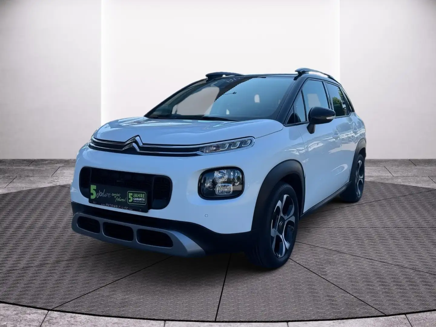 Citroen C3 Aircross 1.2 PureTech 110 Shine Navi+Kam.+LM Weiß - 2
