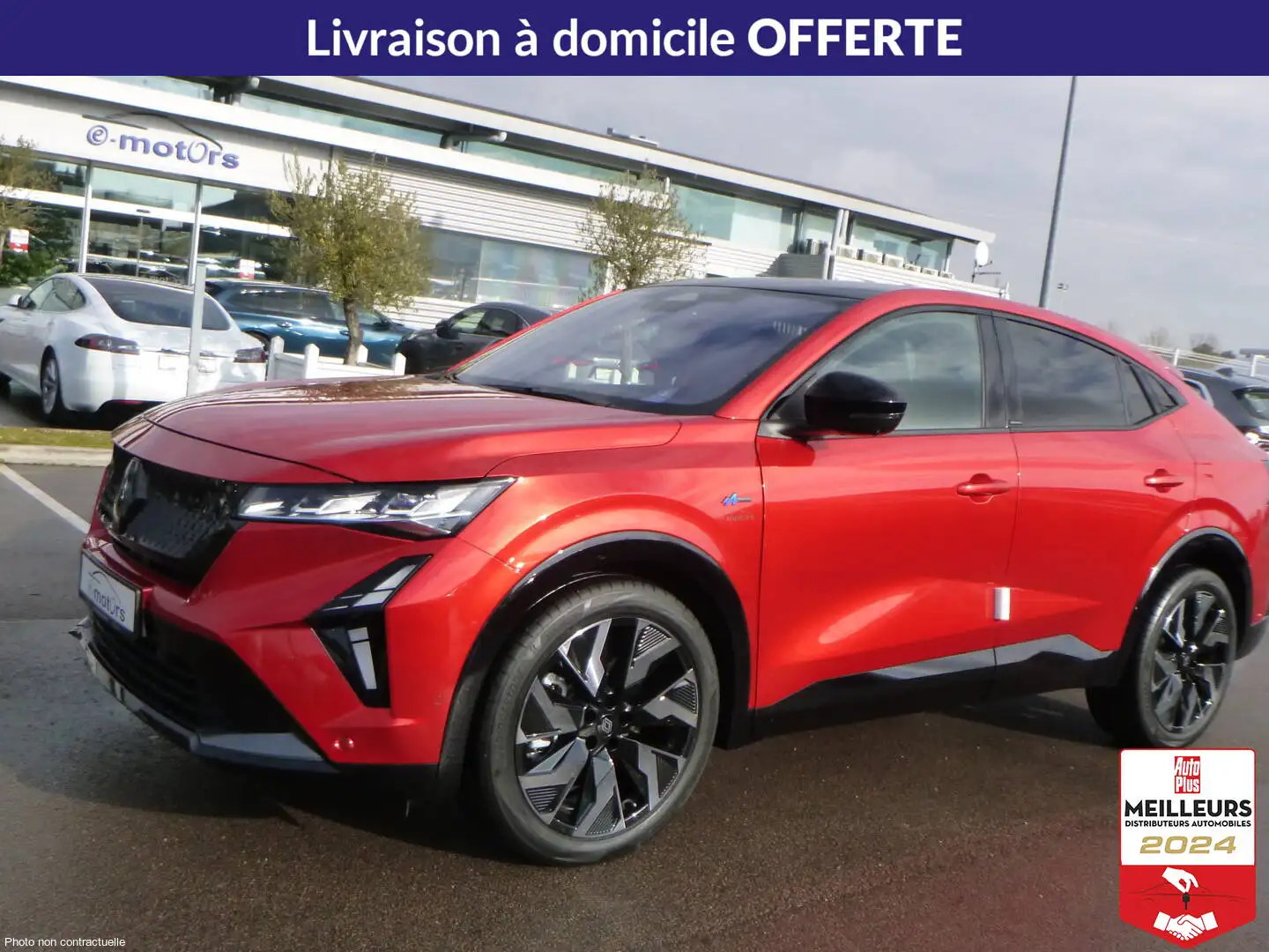 Renault Rafale E-Tech full hybrid 200 Esprit Alpine +360Â° +ATH + Noir - 1