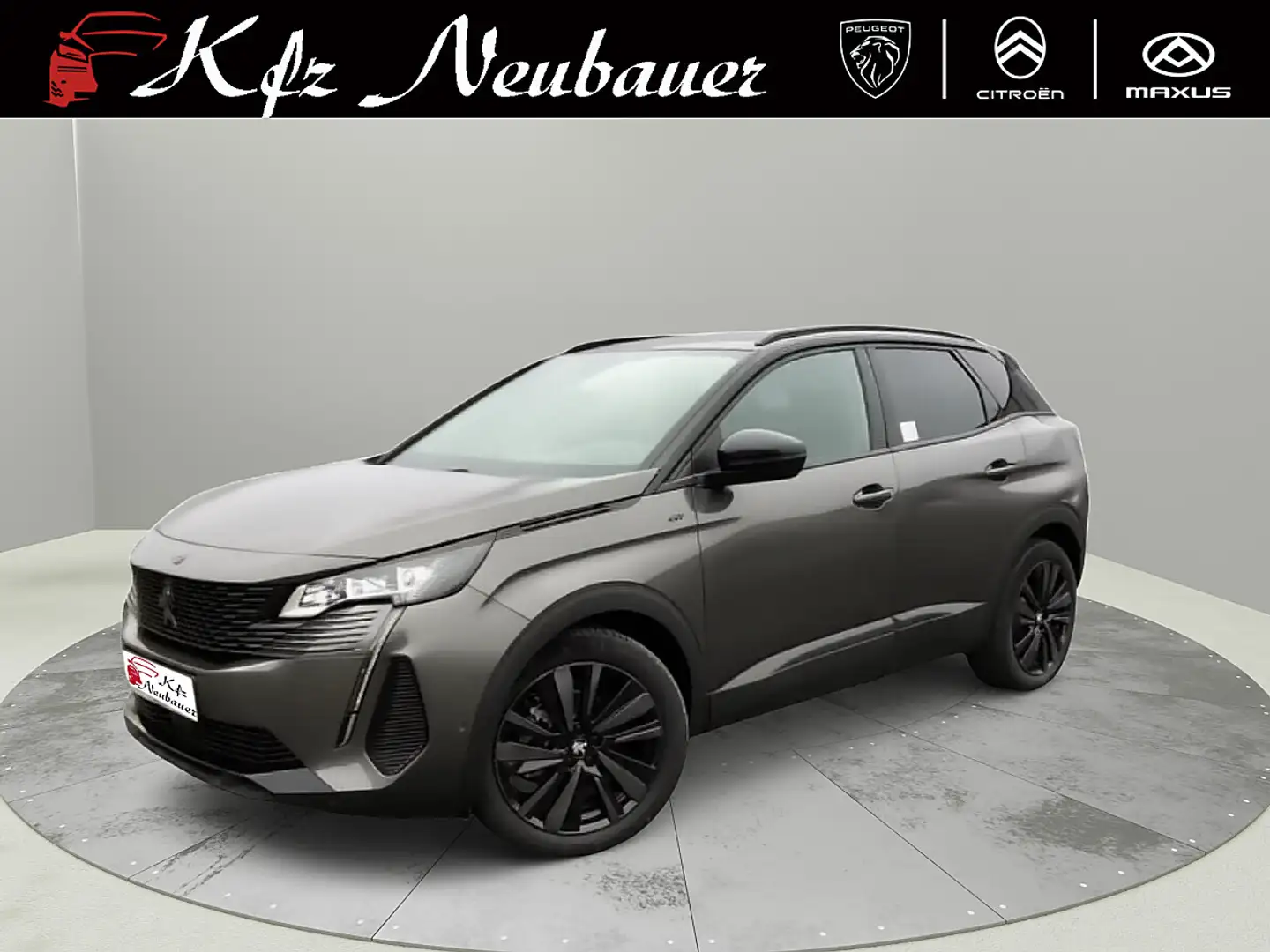 Peugeot 3008 GT Blackline 136PS 1.2 Hybrid Schwarz - 1