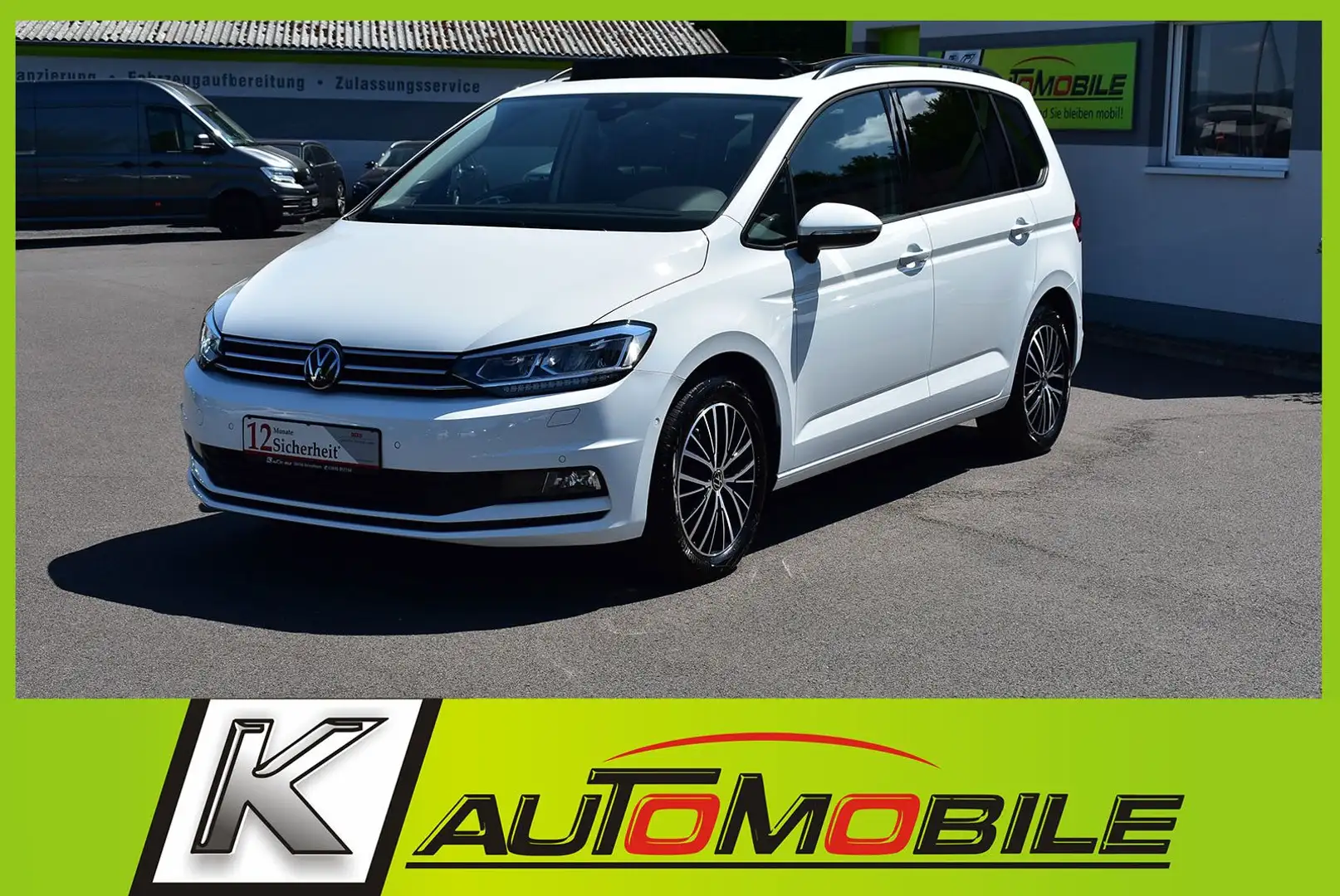 Volkswagen Touran 2,0TDI Comf. LED+STHZ+Kamera+7-Sitzer+ACC Blanc - 1