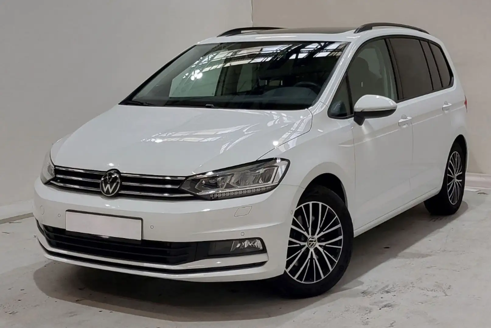Volkswagen Touran 2,0TDI Comf. LED+STHZ+Kamera+7-Sitzer+ACC Blanc - 2