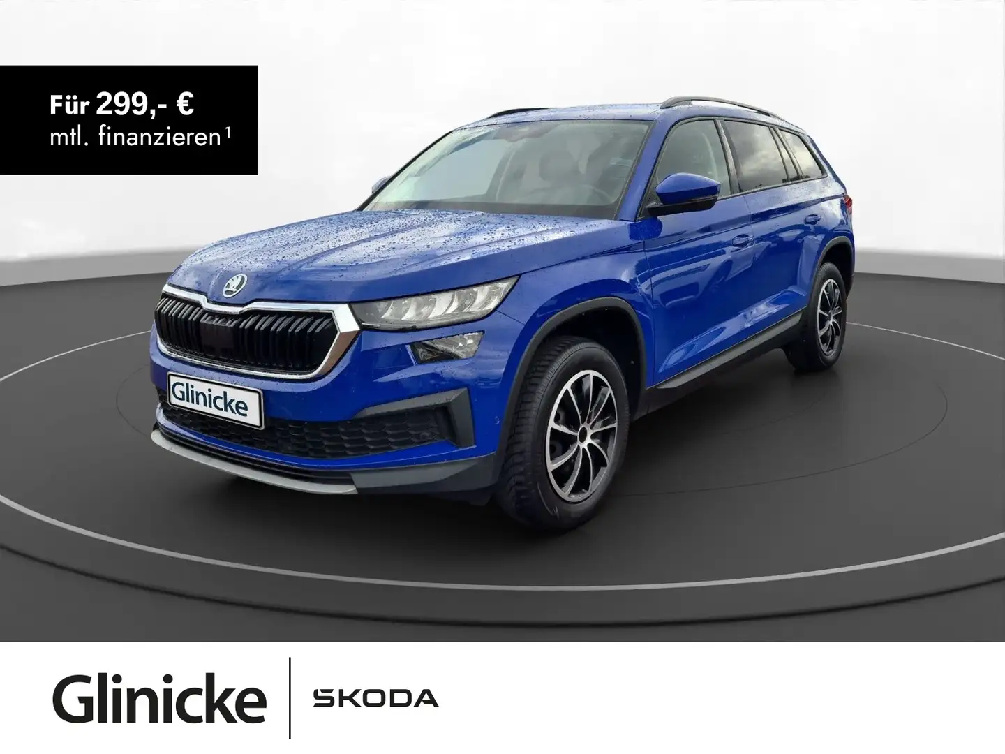 Skoda Kodiaq 2.0 TDI DSG 4x4 SHZ Navi RüKa PDC SiHz Blau - 1