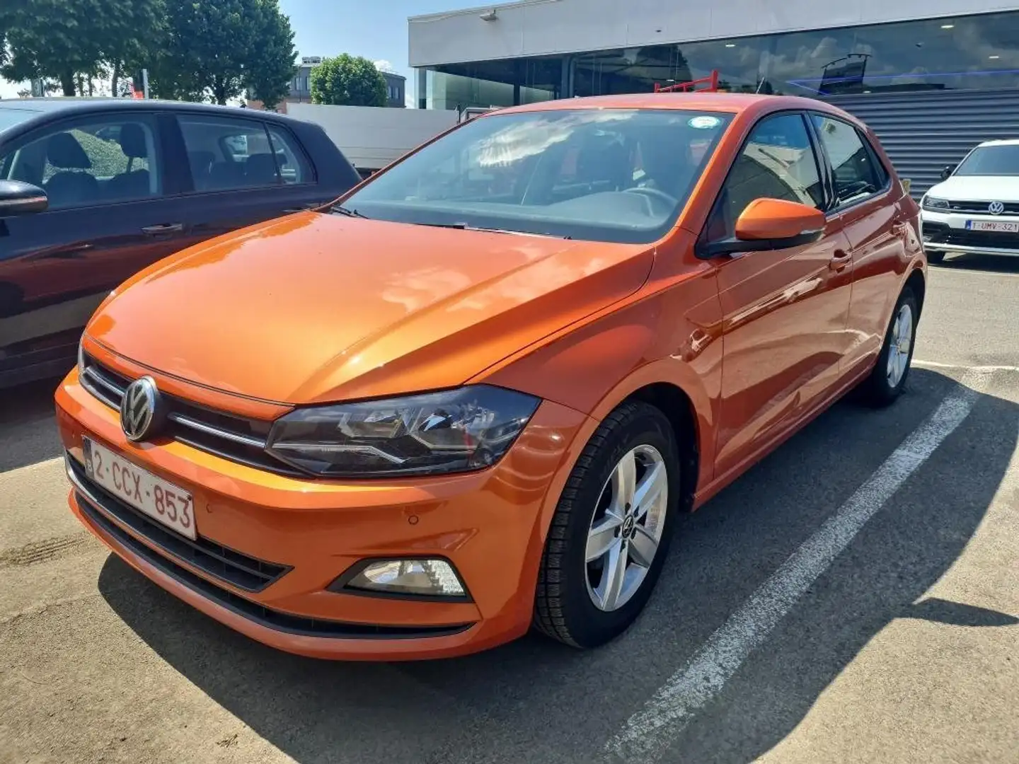 Volkswagen Polo 1.0 TSI United Oranje - 1