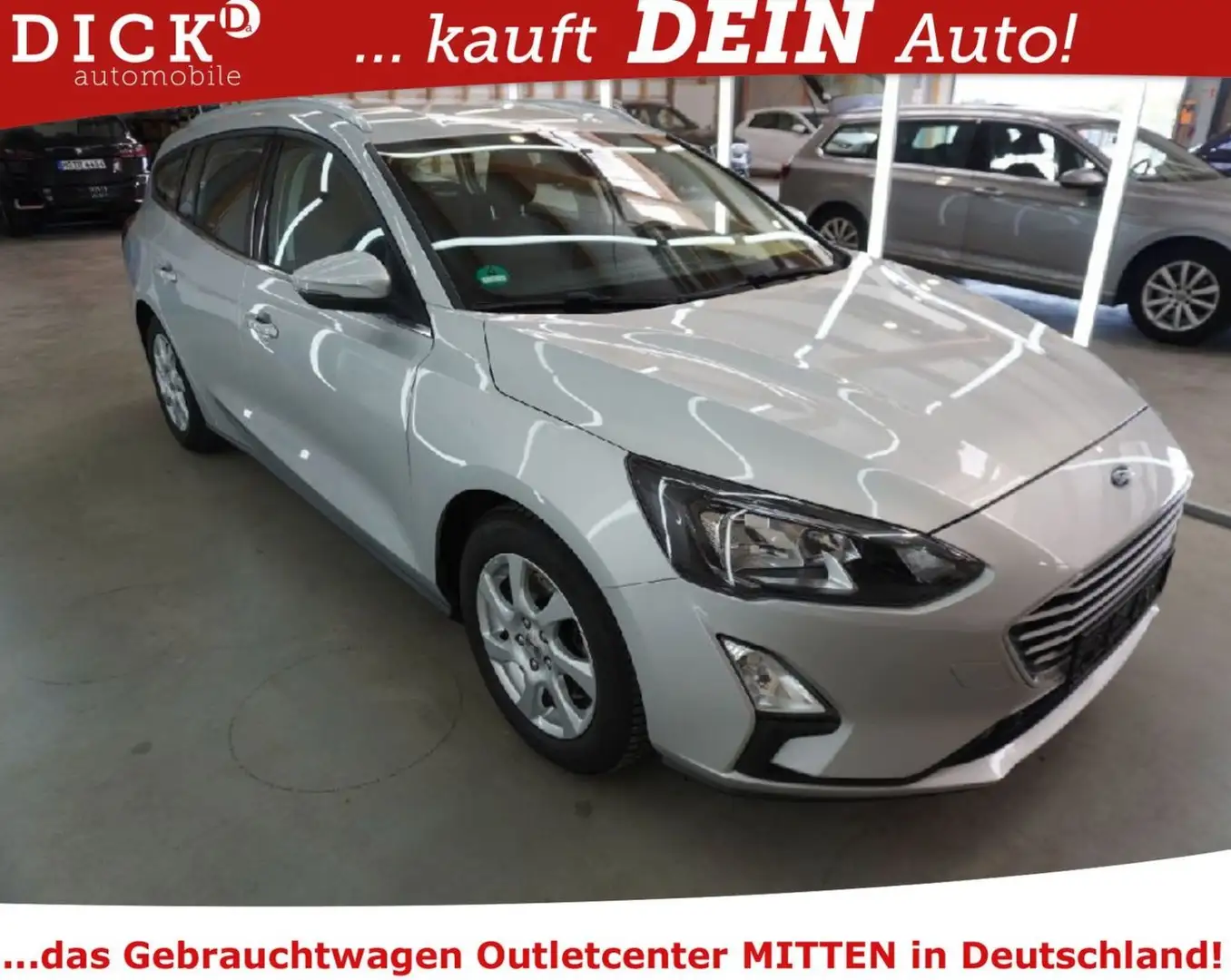 Ford Focus Turnier C&C 1.5EB LED/NAVI/PDC/SPORTSITZE Silber - 1