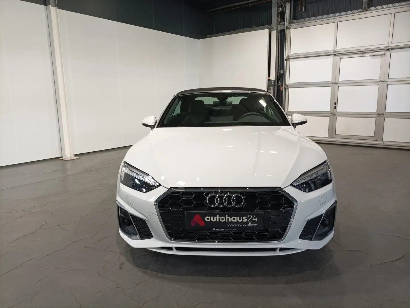 Audi A5 2.0 Cabriolet S line LED|Navi|Kamera|Sitzhzg Blanc - 2