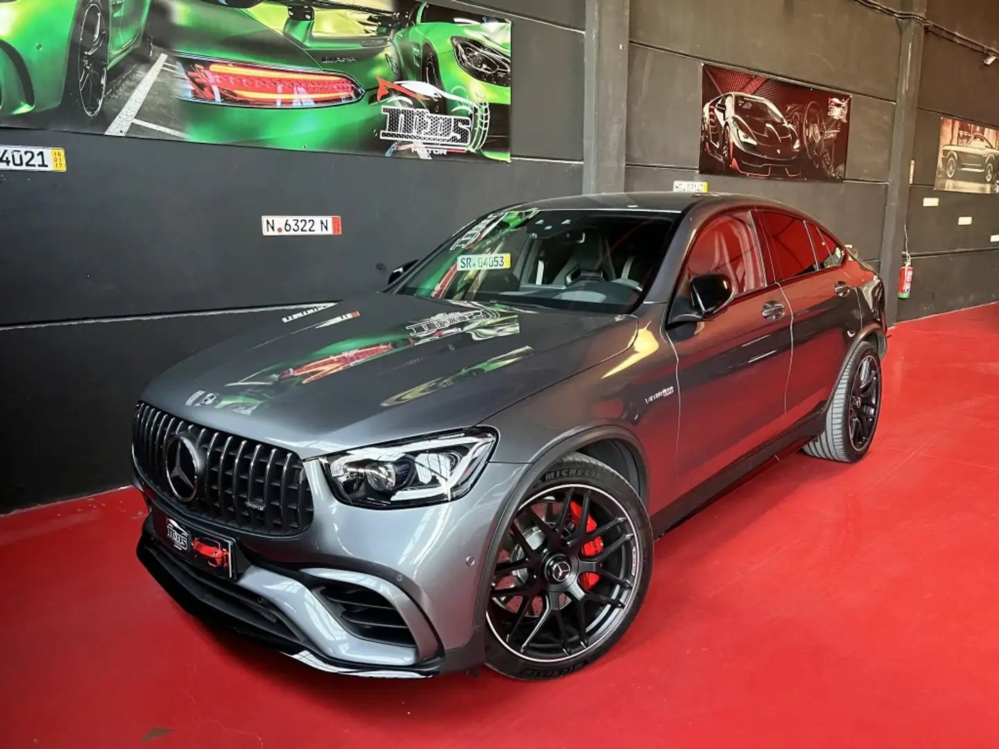 Mercedes-Benz GLC 63 AMG Coupé S 4Matic+ Speedshift MCT 9G Gris - 1