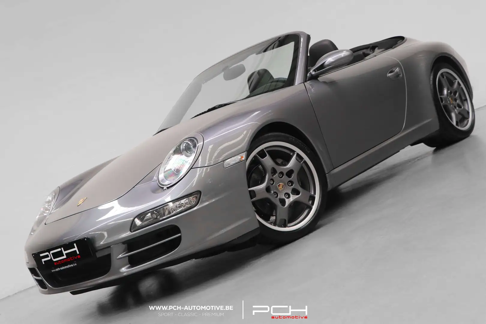 Porsche 997 .1 Carrera 2 Cabriolet 3.6i 325cv - Carnet complet Gris - 1