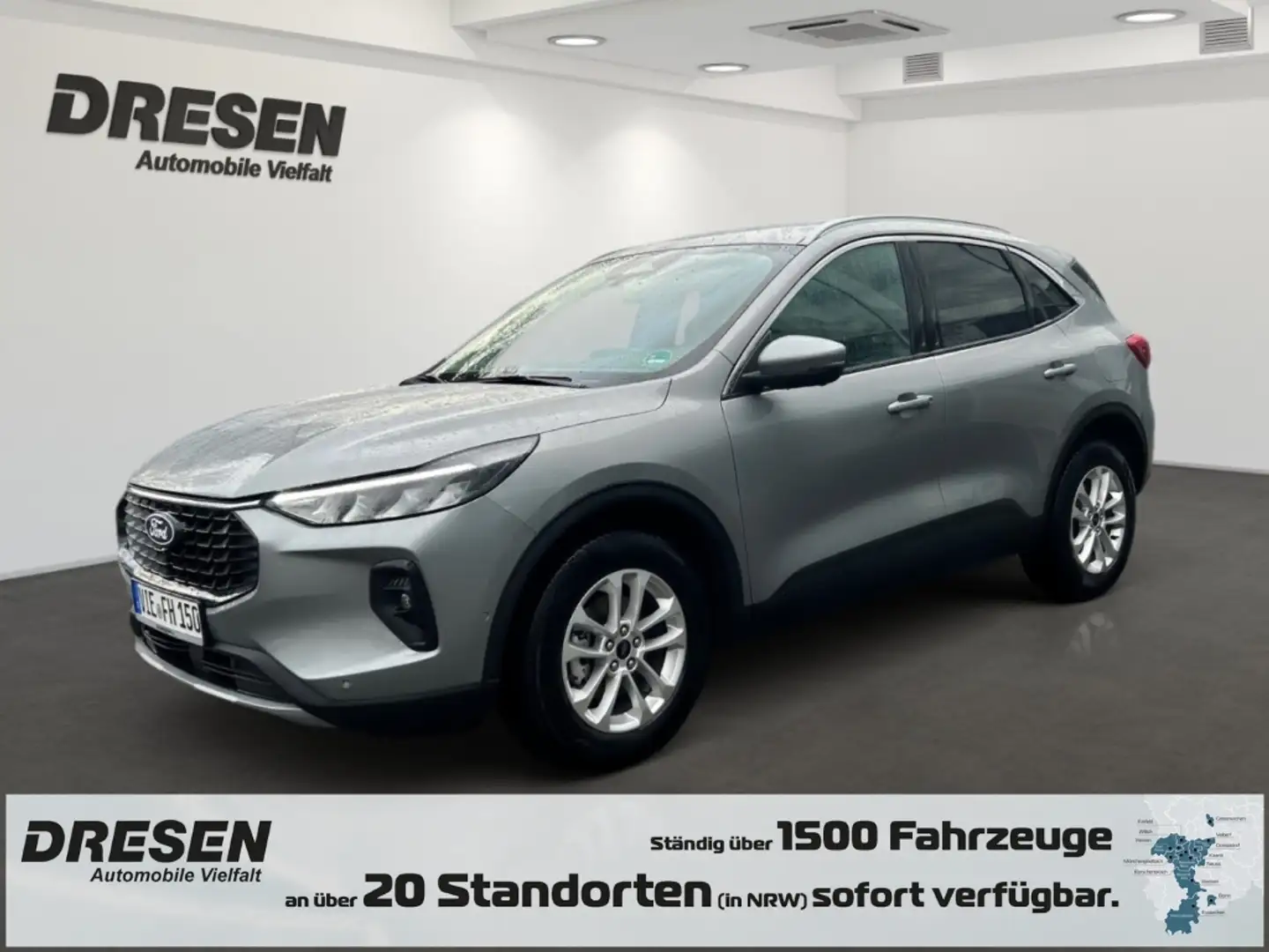 Ford Kuga Titanium 2,5l FHEV GJR+Winter-Paket+Fahrerassisten Argent - 1
