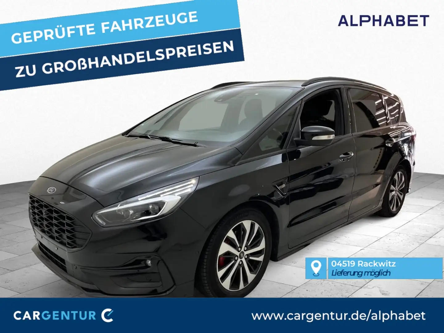 Ford S-Max 2.0 EcoBlue ST-Line AHK SpoSi StHz ACC Key Schwarz - 1