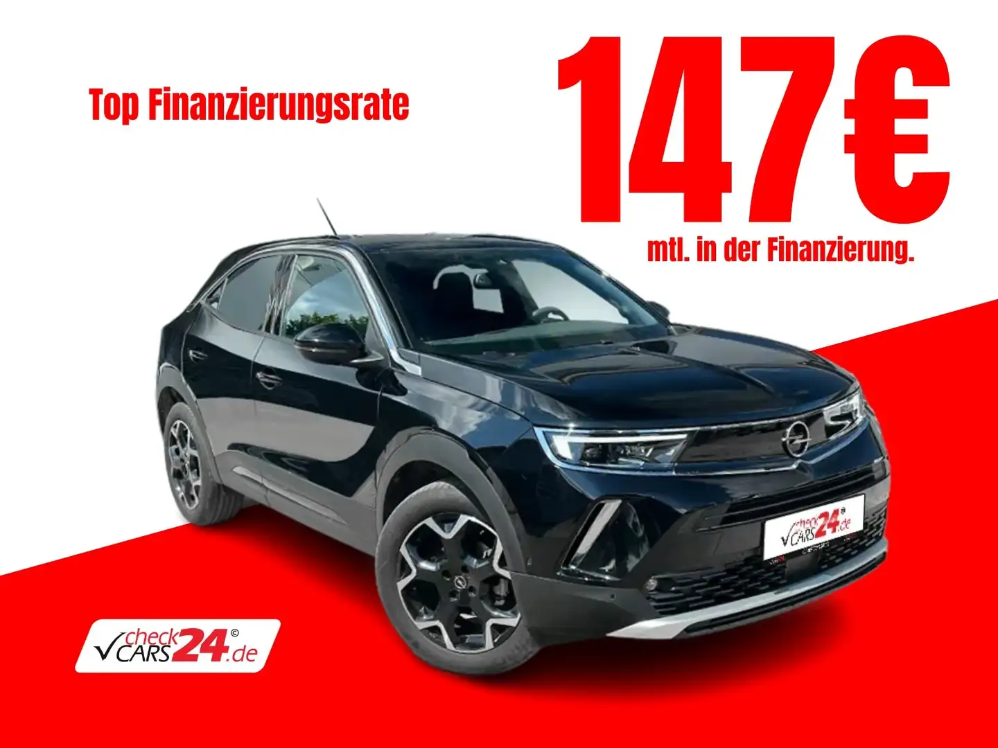 Opel Mokka 1.2 Turbo Ultimate LED ACC RFK SHZ*SOFORT* Noir - 1