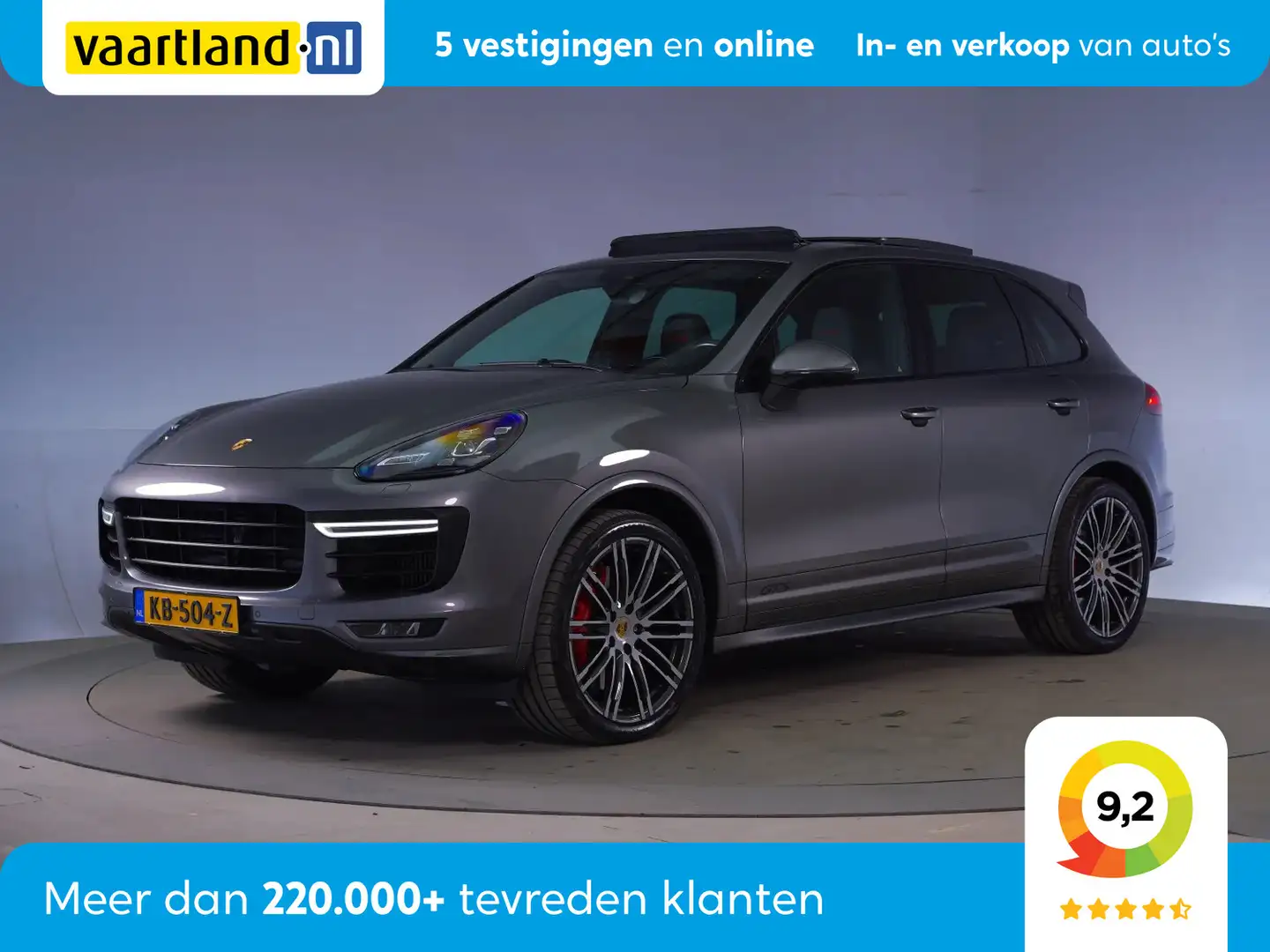 Porsche Cayenne 3.6 GTS [ Panorama Sport-chrono Luchtvering PDLS+ Grijs - 1