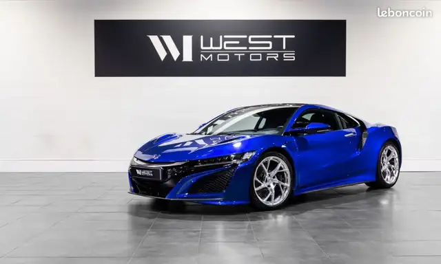 Honda NSX – IMMAT France Nouvelle Bleu Pearl Carbone extérieur