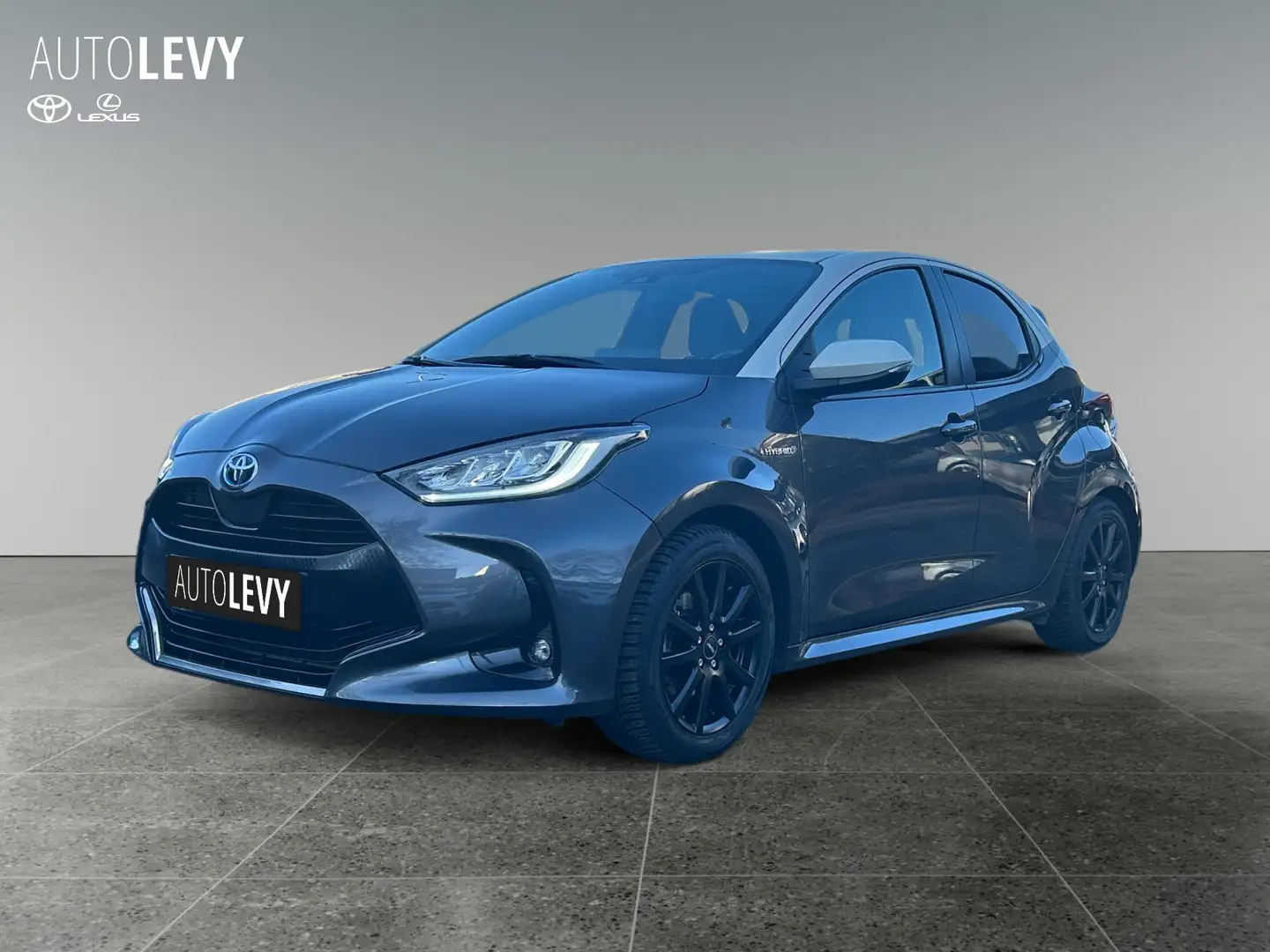 Toyota Yaris 1.5 Hybrid Style FLA/SpurH/KeyLess/Klima Grau - 2