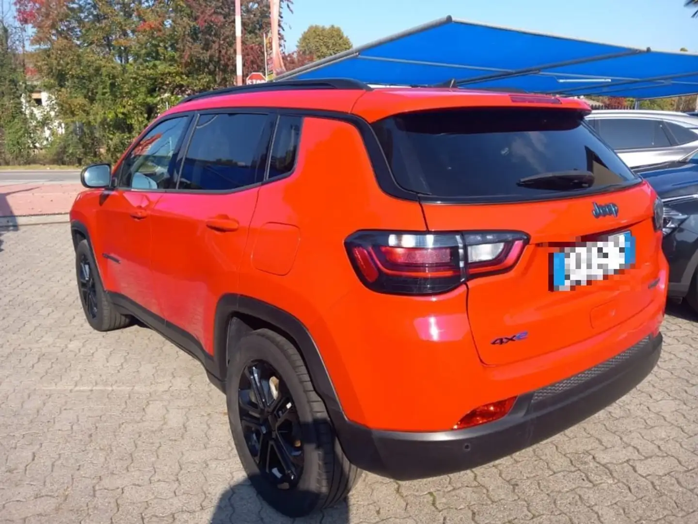 Jeep Compass 1.3 Turbo T4 190 CV PHEV AT6 4xe Night Eagle Rosso - 2