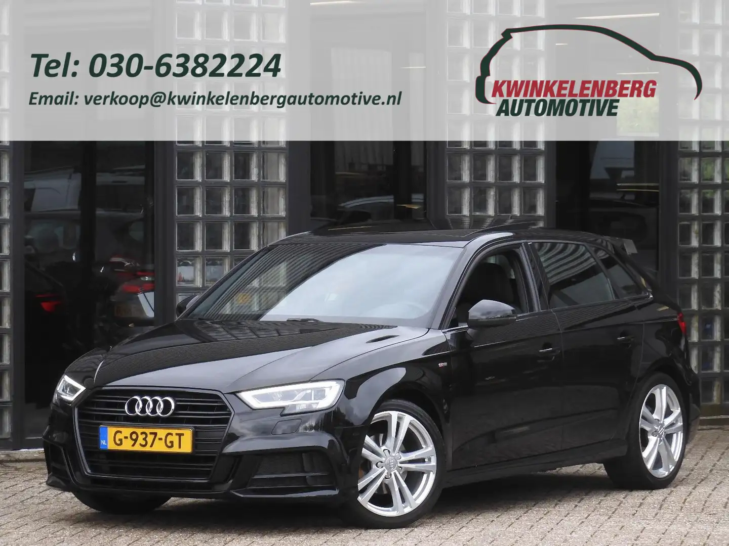 Audi A3 SPORTBACK 35 TFSI S-LINE/ PANORAMADAK/ VIRTUAL DAS Negro - 1