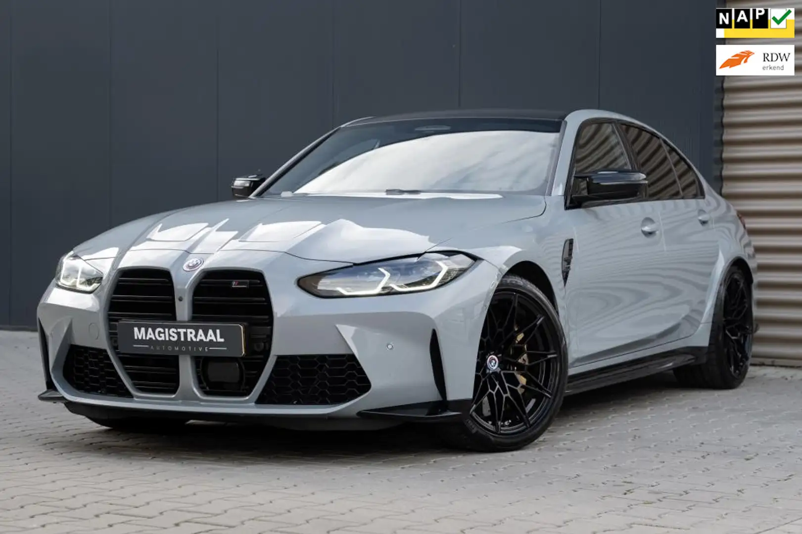 BMW M3 3-serie xDrive Competition | Keramisch | H&K | Ori Grijs - 1