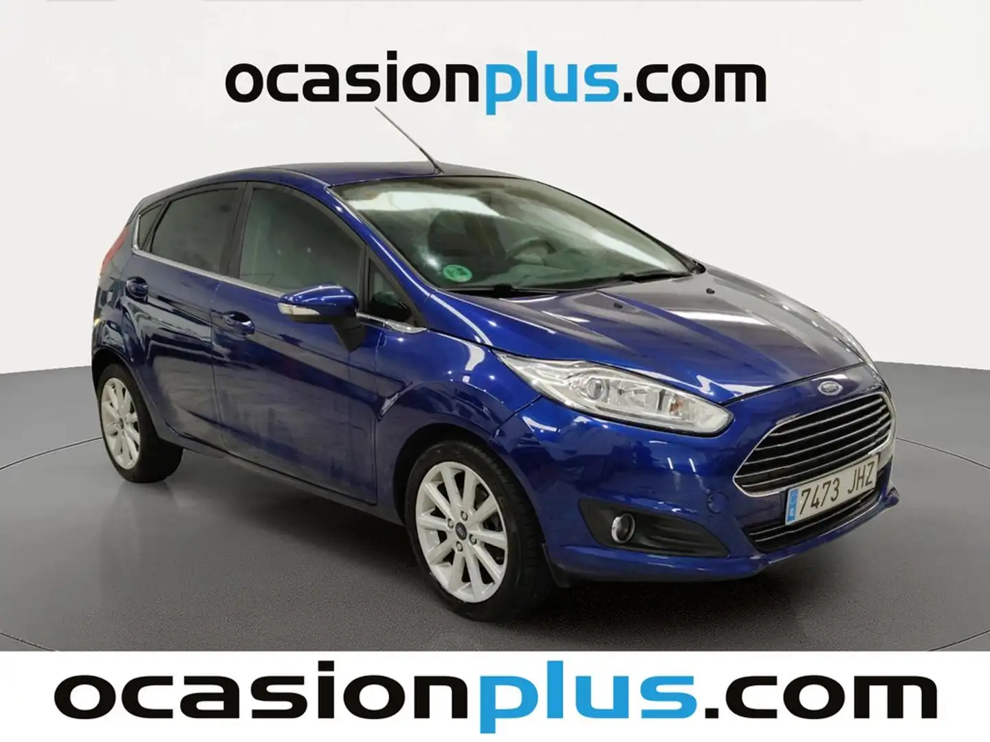 Ford Fiesta 1.0 EcoBoost Titanium Azul - 2