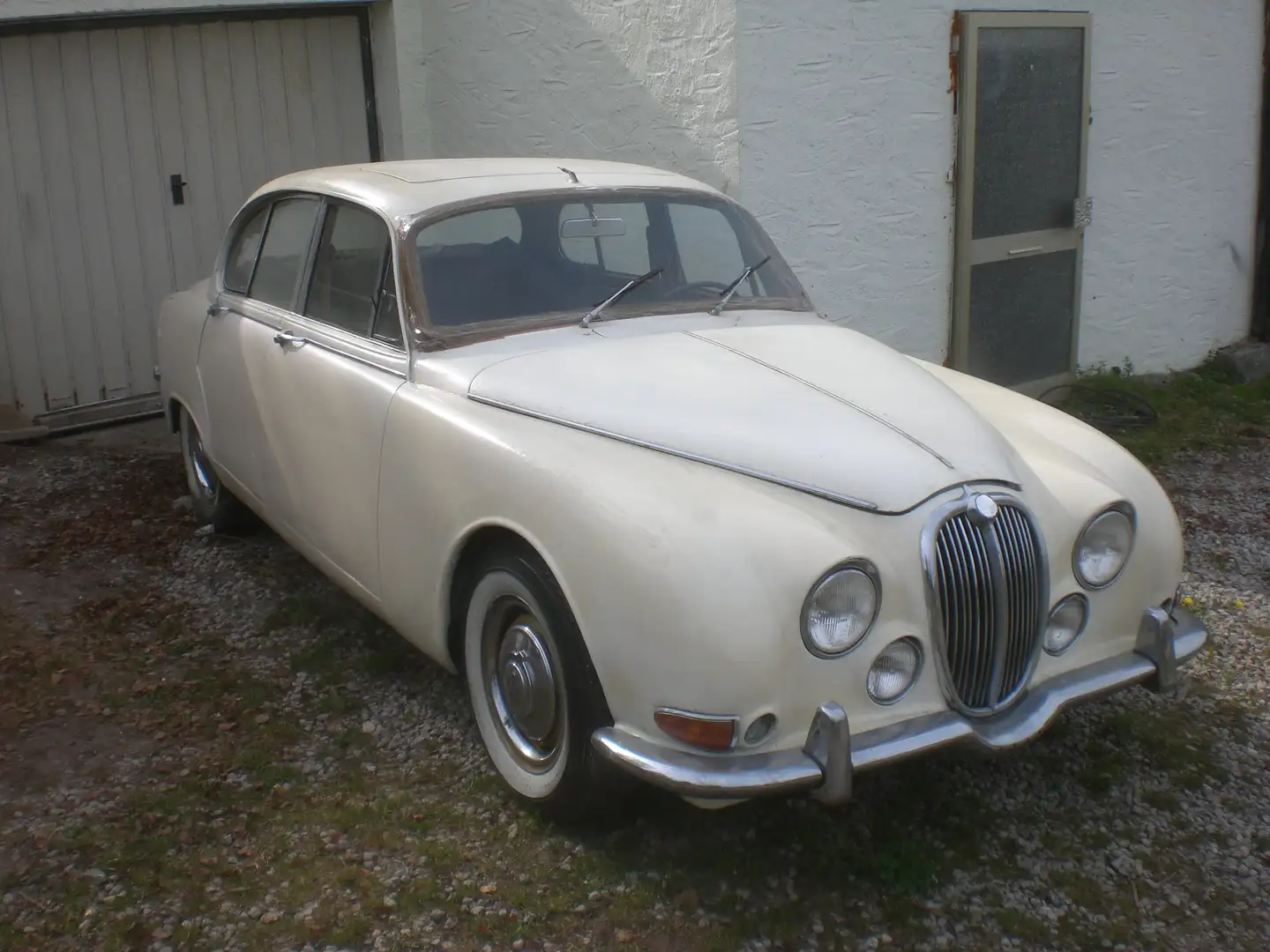 Oldtimer Jaguar S-Type  wie MK II Blau - 2
