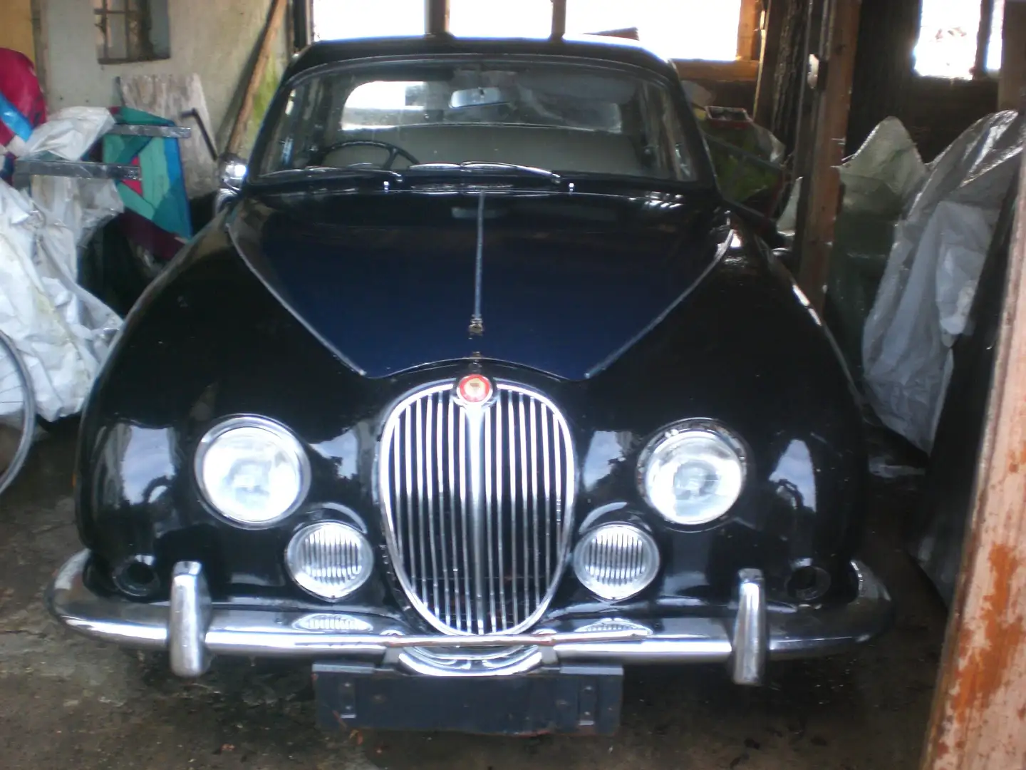 Oldtimer Jaguar S-Type  wie MK II Blau - 1