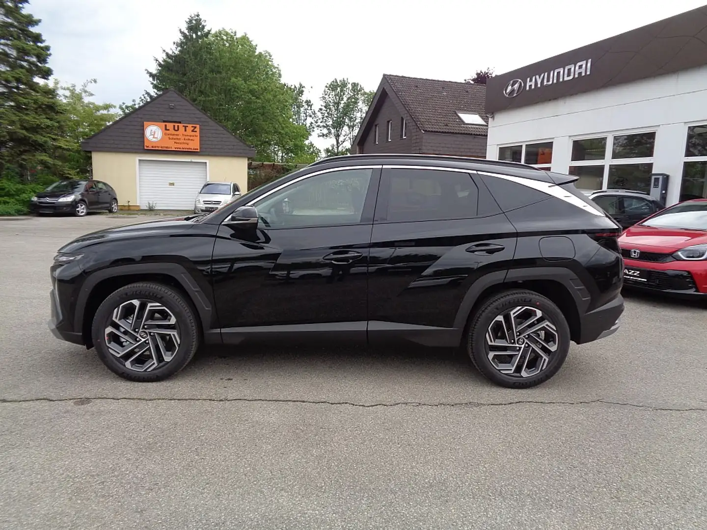 Hyundai TUCSON Tucson 1,6 T-GDI HEV 2WD Go! Plus Aut. Schwarz - 2
