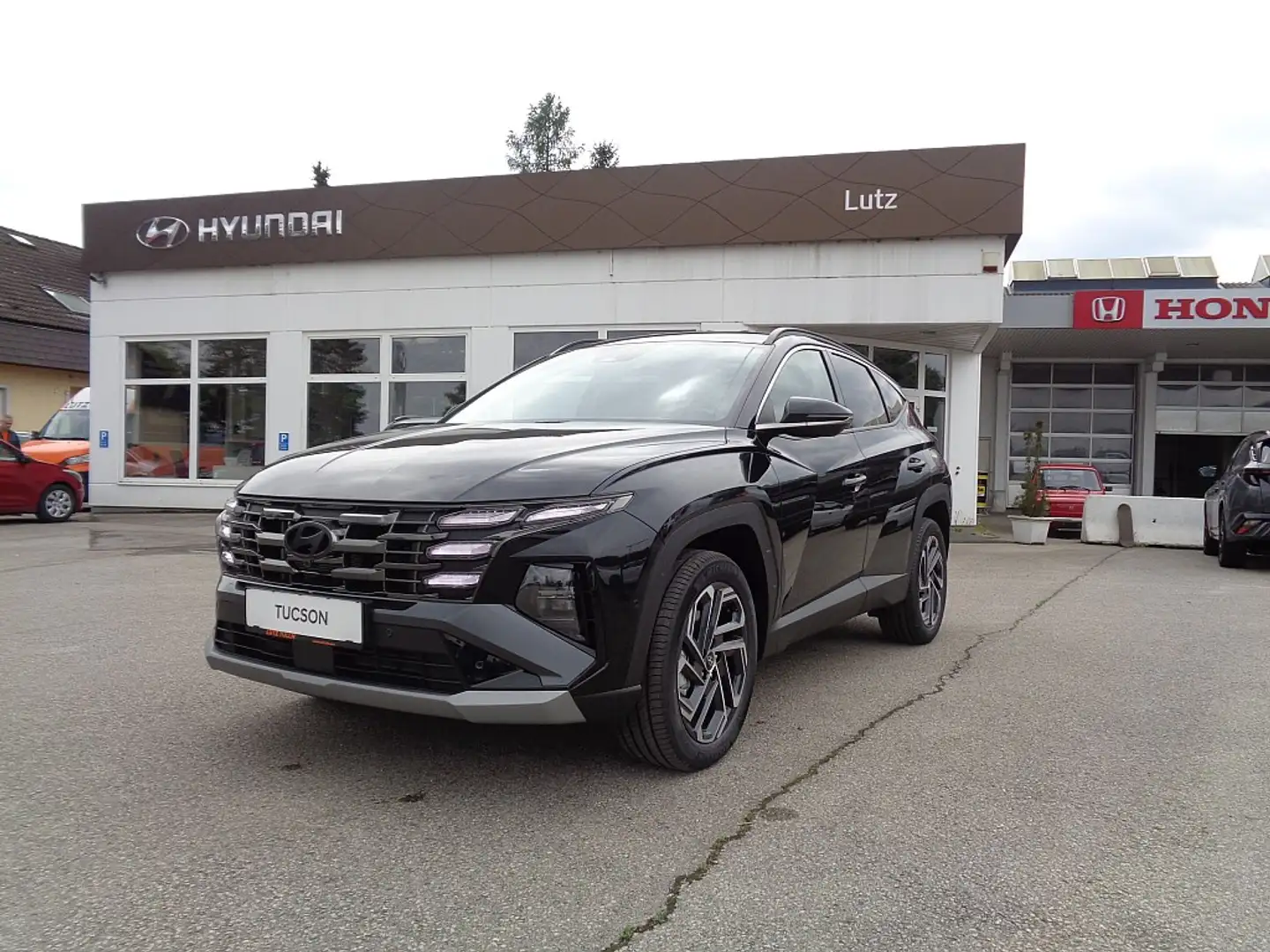 Hyundai TUCSON Tucson 1,6 T-GDI HEV 2WD Go! Plus Aut. Schwarz - 1