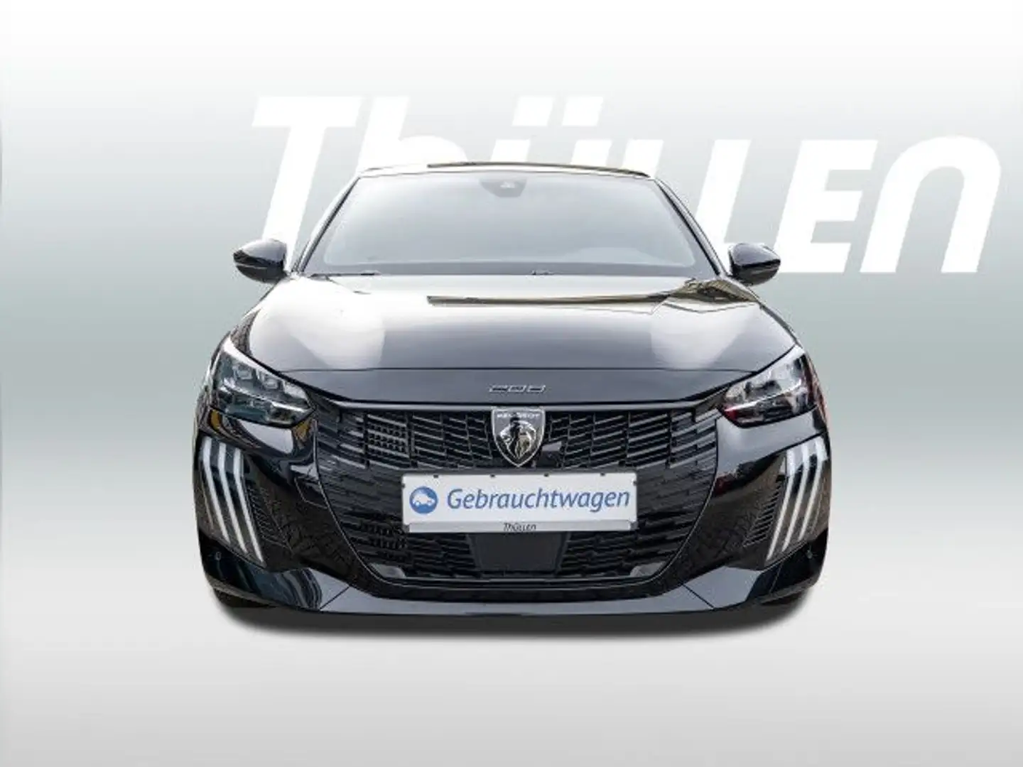 Peugeot 208 GT 1.2 MHEV Bluetooth Navi LED Klima Schwarz - 2