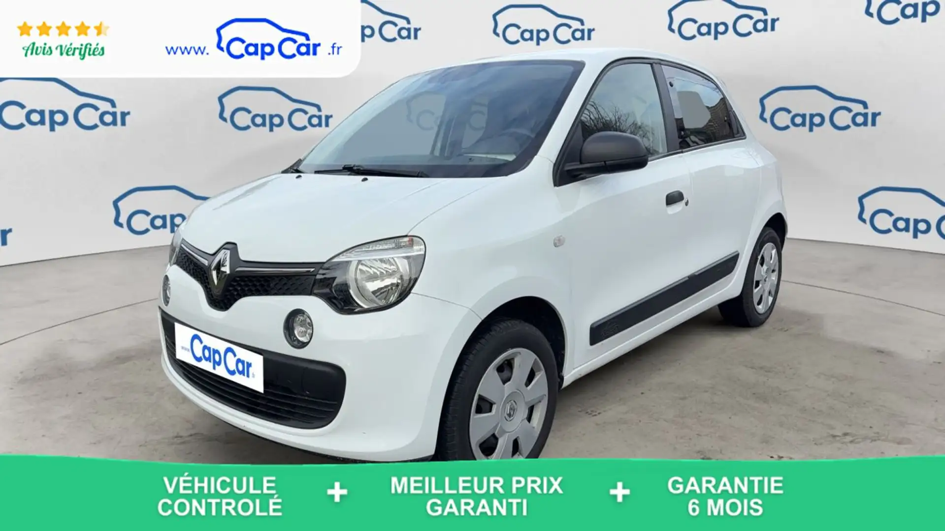 Renault Twingo 1.0 SCe 70 Life Blanc - 1