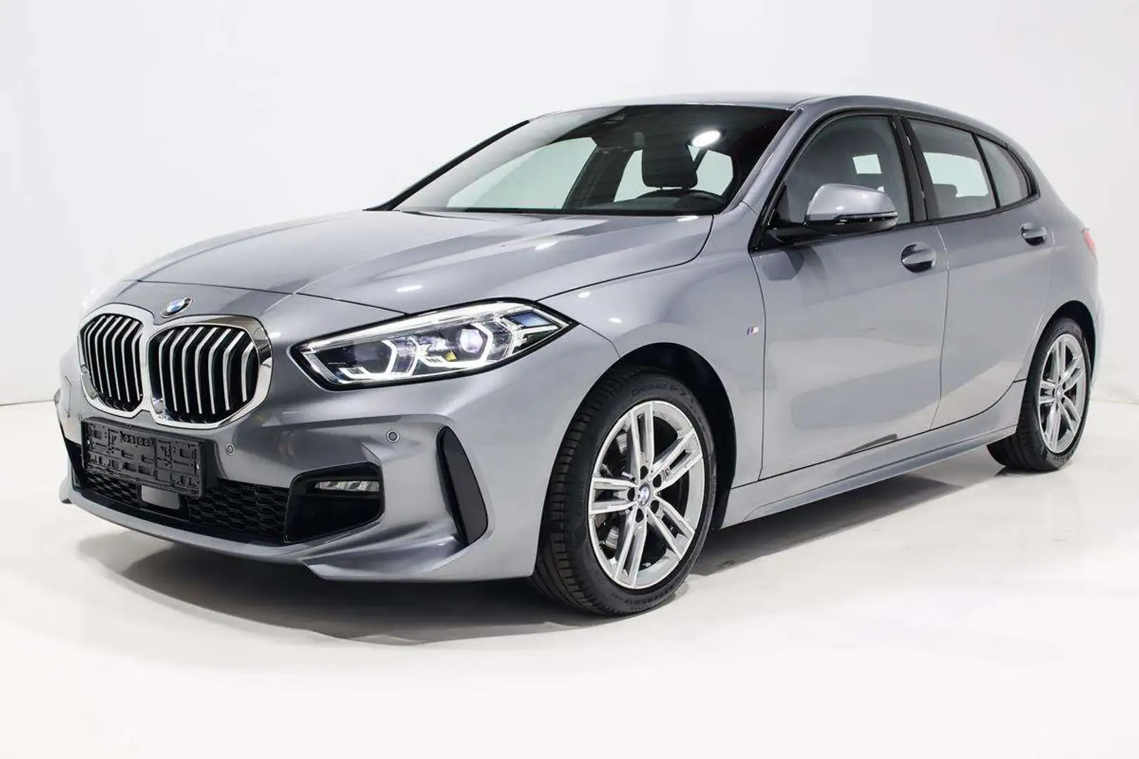 BMW 118 IA ACK M LED GPS SEMI CUIR REGU LIVE COCKPIT JA17 Gris - 2