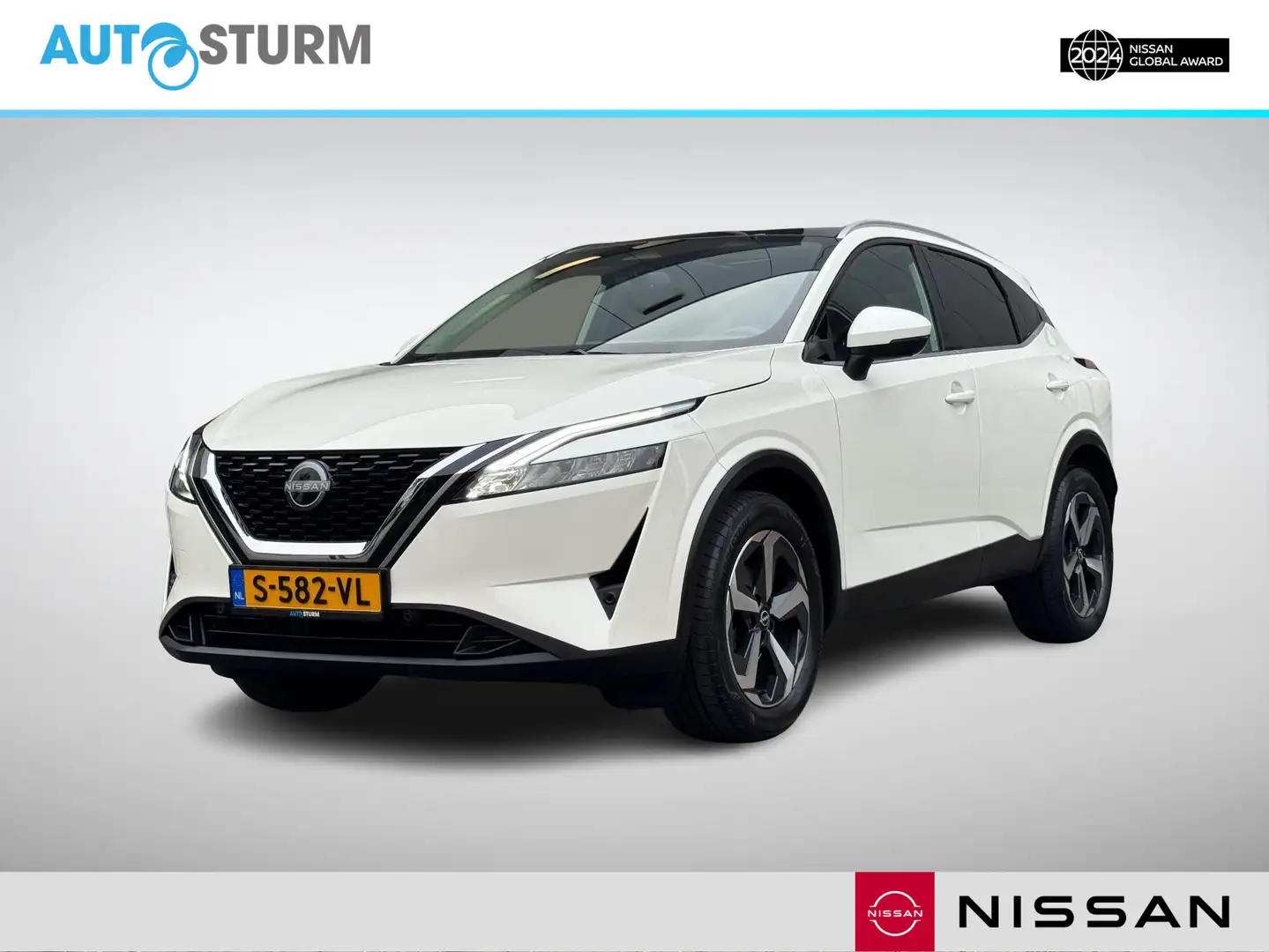 Nissan Qashqai 1.3 MHEV N-Connecta Design Pack, NL-Auto Blanc - 1