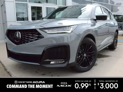 Gray 2026 Acura MDX SUV / Crossover Automatic