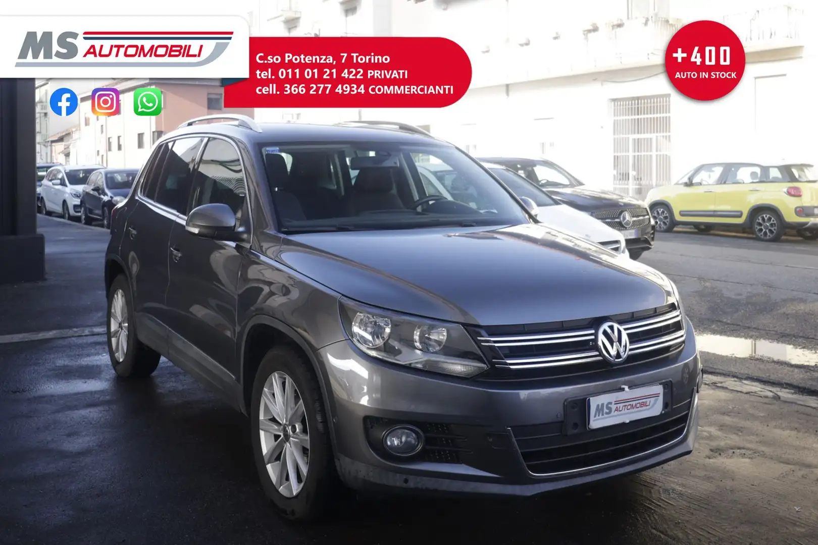 Volkswagen Tiguan Volkswagen Tiguan 2.0 TDI 140 CV Sport & Style Bl - 1