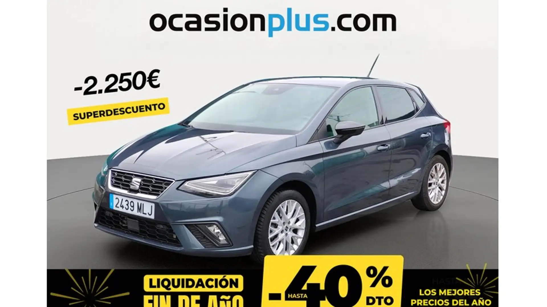 SEAT Ibiza 1.0 TSI S&S FR XS 110 Gris - 1
