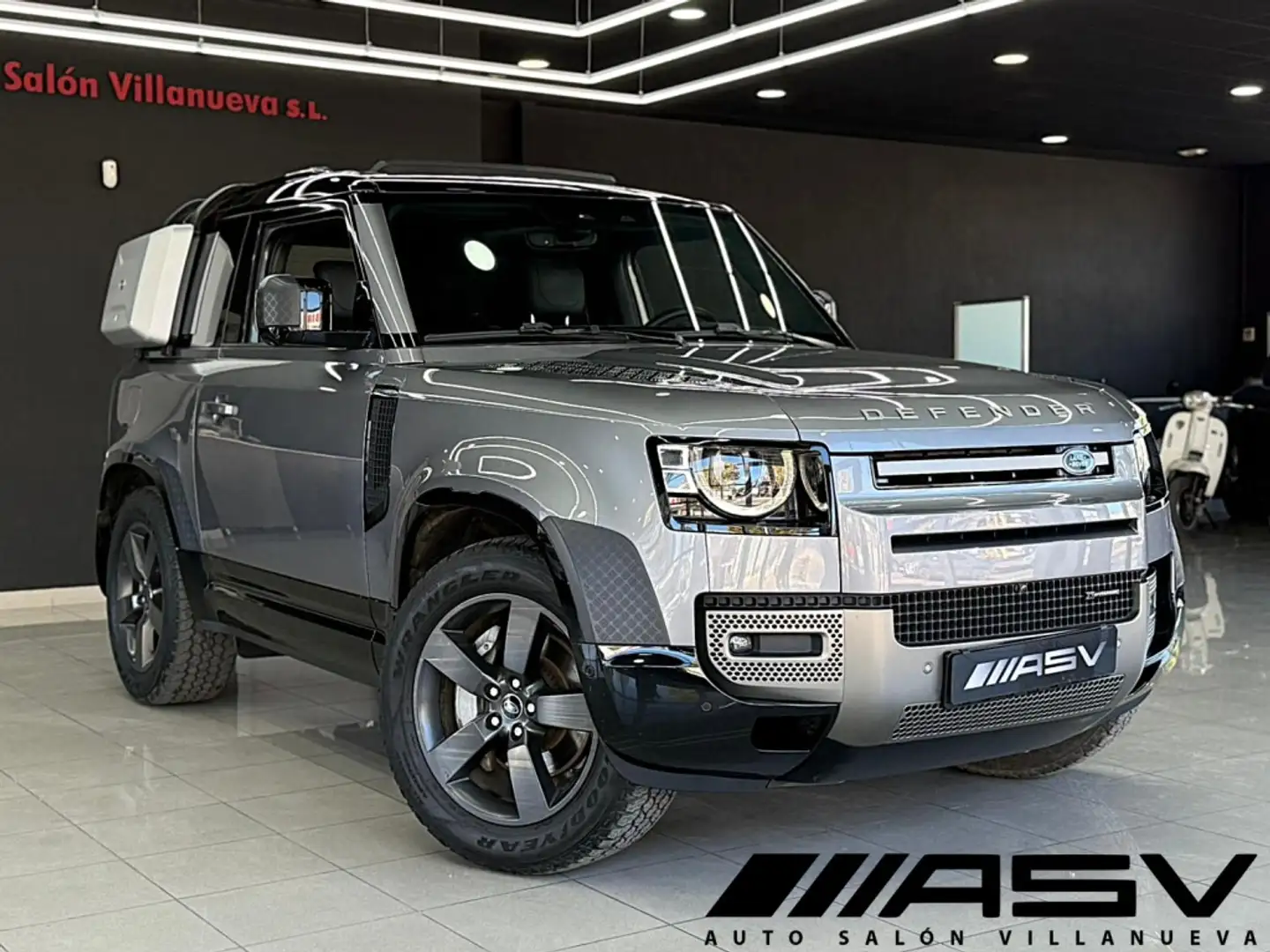 Land Rover Defender 90 3.0D l6 MHEV X-Dynamic HSE AWD Aut. 300 Gris - 1