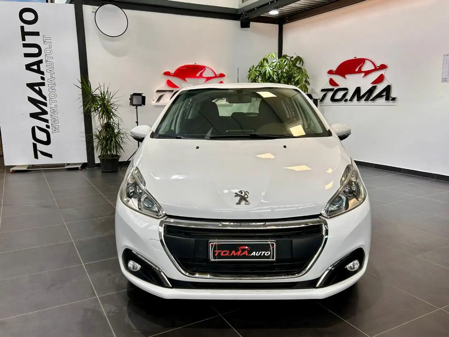 Peugeot 208 1° serie BlueHDi 100 S&S 5 porte Active Blanc - 2